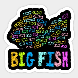 big fish Sticker